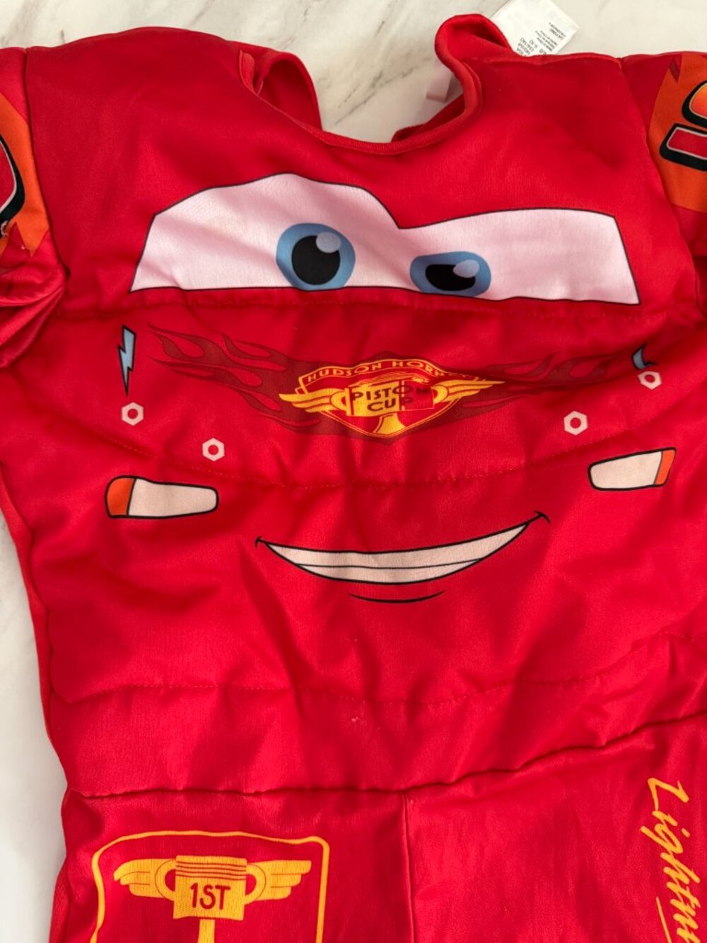 H&M Disney Pixar Cars Lightning McQueen Costume Boys 8-10Y - Picture 6 of 6